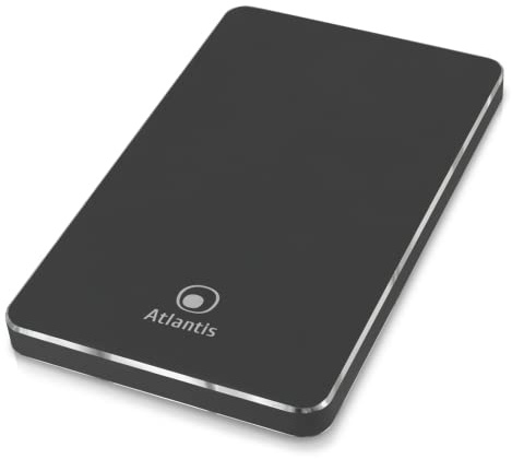 Atlantis DiskMaster 244CG Box Esterno per Hard Disk, Grigio Scuro