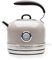 Haden Jersey Stainless Steel Kettle - 3000W Rapid Boil Technology, Ergonomic Design, BPA-Free, Safety Features, and Stylish Chrome Detailing, Putty
