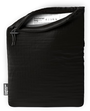 SmellWell Freshener Bag - Die einzigartige Schuhtasche, desodoriert mit eingebauten Bambus-Aktivkohlekammern - Geruchsbeseitiger und Feuchtigkeitsabsorber - Hält Schuhe und Ausrüstung länger frisch