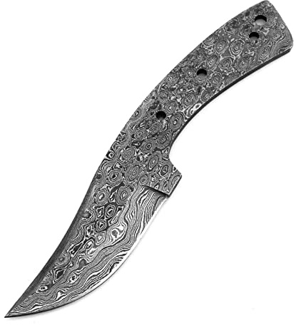 Damast Klinge Handgeschmiedete Damast Rohling Damascus blank blade 6021EA