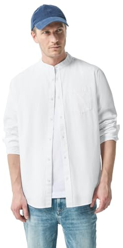 Street One MEN Chemise à col Montant pour Homme