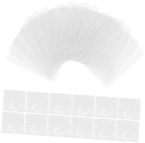 PLAFOPE 200 Stück Schrumpfbeutel für Seife Badebomben 15X15cm Transparent Lebensmittelecht Selbstgemacht Verpackung