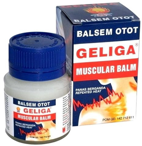 Baume de Massage Chauffant Geliga 40g - Effet Réchauffant - Pour la Détente et le Bien-être Musculaire