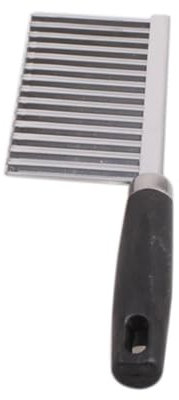 Cabilock Cortador De Patatas Fritas Ondulado Pelador De Verduras En Espiral Picador De Verduras Cortador Ondulado De Patatas Herramienta De Cocina De Acero Rizado Triturador De