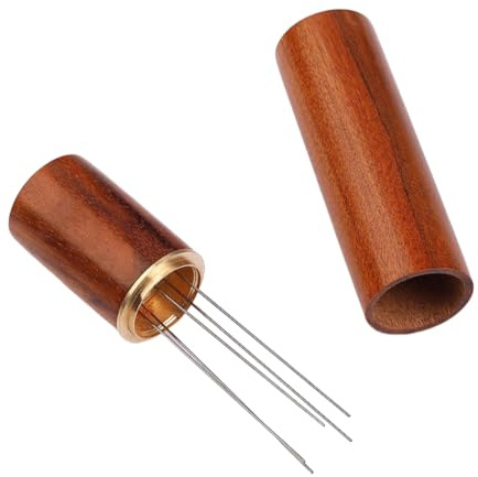 Whakano WDT Tool, Espresso Coffee Stirrer Tool, Coffee Distributor Tool with Metal Stand with 5 Fine Needles, Coffee Tamper Espresso Needle, Coffee Accessories, Gifts for Barista, D
