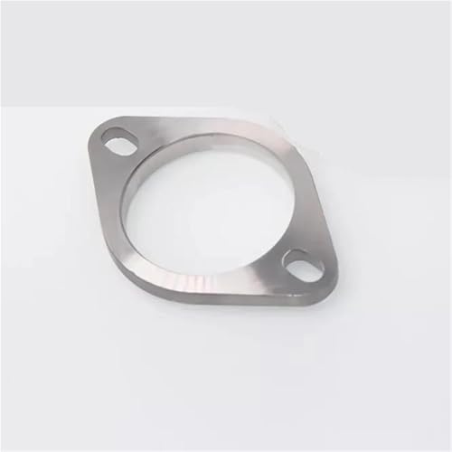 Terminale di Scarico Accessori Auto Flangia Scarico Universale In Acciaio Inox Tubo Giunto Da 51 Mm 63 76 Turbo Fischio(63mm)