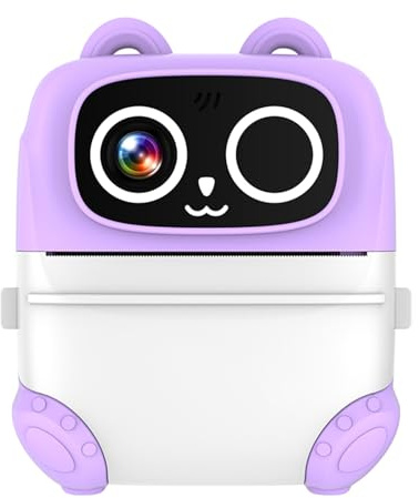 Appareil photo portable à impression instantanée adaptée aux enfants offrant des opérations faciles et une taille compacte pour appareil photo de voyage