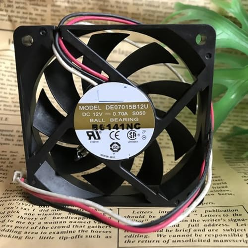 FANFAOZ Laptop parts 70mm computer cpu fan DA07015B12U DE07015B12U 7cm 12V 0.70A 4-P pwm chassis For AMD CPU cooling(2510-3Pin(3Wires))