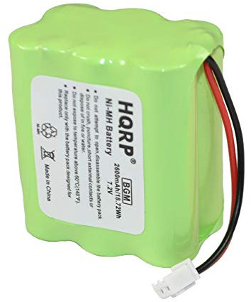 HQRP Backup Battery for 2gig BATT1X BATT2X BATT1 GC2 2GIG-CNTRL2 2GIG-CP2 GCKIT311 Go Control Panel Security System Alarm 6MR2600AAY4Z 10-000009-001 10-000013-001 Linear PERS-4200