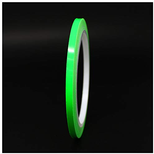 Finest Folia 10m Strisce adhesive decorative per auto moto barca e modellismo in vari colori autoadesive Lunghezza (5mm, Verde neon)