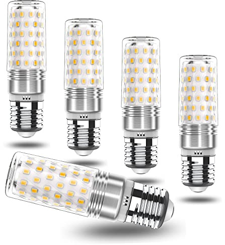 RuLEDne E27 LED Leuchtmittel Neutralweiß 4000K 7W, Mais Birne 760LM, Edison Schraube E27 LED Lampen Energiesparlampe Birnen Ersetzt 70W Glühlampe, AC 175V-265V, Nicht Dimmbar, 5er Pack