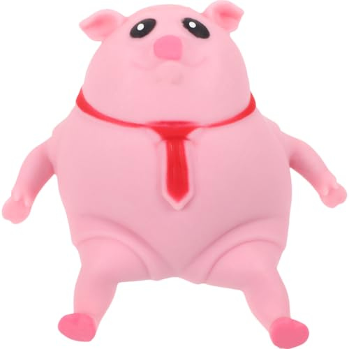 SAFIGLE Antistress Spielzeug Schwein：Kreatives Dekompressions Piggy, Squishy Squeeze Kreatives Dekompressions Rosa Schweinchen Schweine Antistress Spielzeug für Kinder und Erwachsene