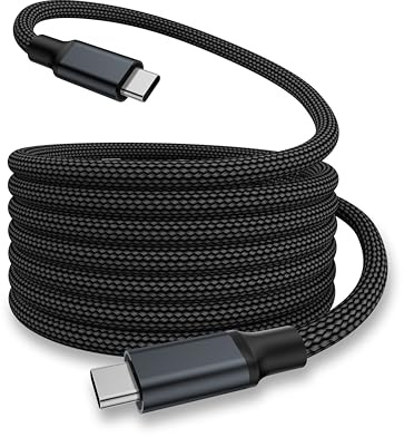 Magtame Cavo USB 4 240W, 1M USB C, Supporto 8K@60HZ, 4K@144HZ, Trasferimento Dati 20Gpbs, USB C a C, Hub Thunderbolt Docking Station