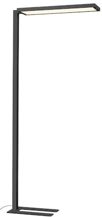 SLV LED Stehleuchte Worklight in Schwarz 100W 13000lm mit Bewegungsmelder