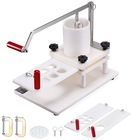 VEVOR JKH-130 Hamburger Beef Patty Maker, acciaio inossidabile