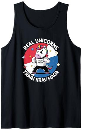 Krav Maga und Unicorn Fighter Tank Top