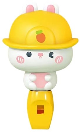 Zunishaone Collana di fischietto per bambini - simpatico fischietto del fumetto | Fischietto da gioco al coperto, giocattolo educativo, regalo di compleanno divertente, collana staccabile, sportivi e