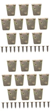 UKCOCO 20ensembles Charnières Pour Boîte Charnières De Tableau De Peinture Accessoire Pratique Pour Bijoux Et