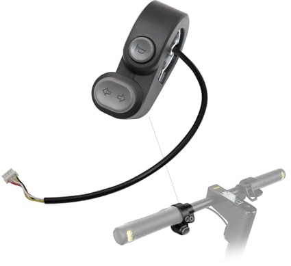 airwak Scooter Horn Blinker Kompatibel mit Segway Ninebot Max G2 G65 Max2 Kicksoter Horn Blinkerschalter Original Ersatzteil Zubehör