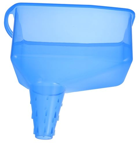 MAGICLULU Entonnoir à Huile En Plastique Carré Pour Vidange Moteur, Entonnoir Flexible Sans Bouchon Pour Réservoir D'essence, Outil De Ravitaillement Automobile Pour Voitures Et Motos