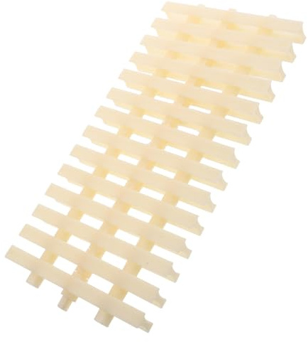 Mikikit Alfombrilla Antideslizante para Buzón de 35X18 CM Rejilla de Drenaje de Plástico Resistente al Agua para Protección y Ventilación Accesorio para Exteriores y Correo Seguro