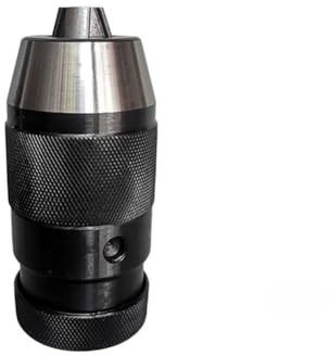 Selbstspannendes Bohrfutter für Drehmaschine CNC-Maschine, B10/B12/B16/B18/B22 Kegel, Schnellspannfutter mit hoher Greifkraft, kompatibel mit Holzbearbeitungswerkzeugen und Fräsern, 0,5-20 mm