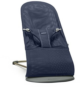 BabyBjörn Babywippe Bliss, Netzstoff, Marineblau