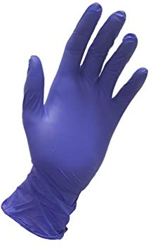 Violet Nitrile Gloves - 200 Gloves (Small)