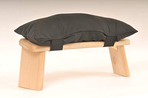 Fraximus Cushion for Meditation stool (Black)