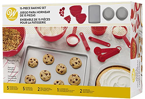 Wilton 15-Piece Baking Set, 2106-0-0147