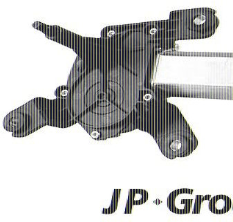 JP GROUP Scheibenwischermotor 12V Hinten passend für OPEL Zafira B/Family