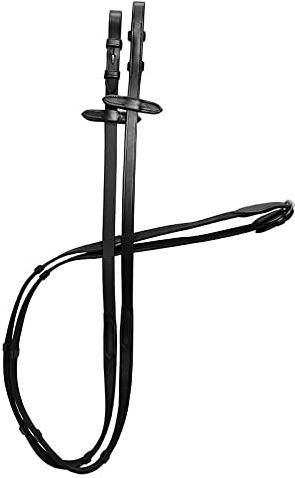 German Riding Antislip Zügel schwarz (Full)