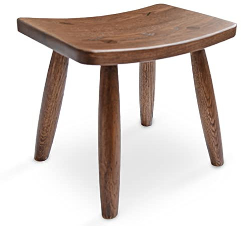 XJHOME Holz Hocker Sitzhocker, Schemel, Tritthocker Holzsitzhocker minimalistische Loft Massives Holzhaus Dekor Classic Room Dekorationen Komfortables sitzen Starke Beine Holzhocker für Küchenzähler