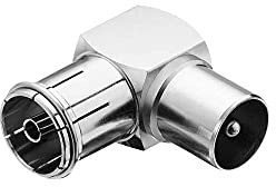 Conecto 90° Winkel-Adapter - IEC-Stecker auf Buchse, Verbinden von IEC-Anschlüssen