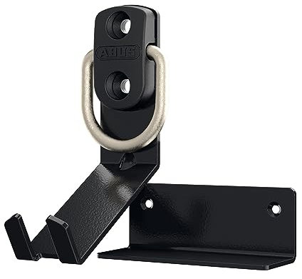 ABUS Ancoraggio a parete con staffa WBA65 B/BS portabiciclette - per e-bike e biciclette protezione salvaspazio le due ruote in garage cantine
