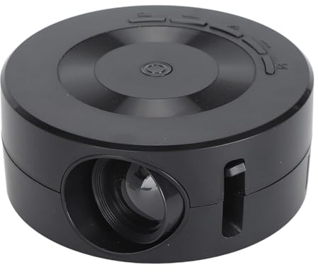 Projecteur de Cinéma Maison, Projecteur LCD TFT Portable avec Même Fonction D'écran de Téléphone pour iOS, Android, Haut-Parleur intégré