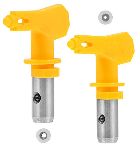 UPKOCH 2pcs Airbrush Nozzle Tips Paint Sprayer Accessories Airless Sprayer Tips for Air Paint