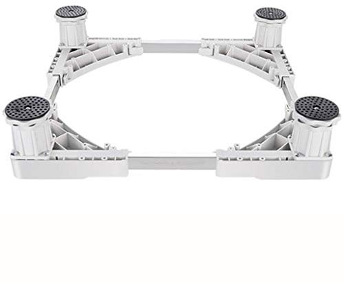 Home appliance base Movable base - Washing Machine Stand Universal Mobile fridge Base Multi-functional Adjustable Base for Dryer Refrigerator Convenient Stacked Washer & Dryer Units