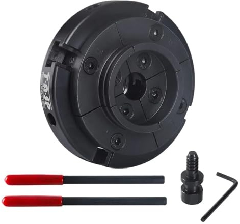 Mandrin de tour à bois de 100 mm, 4 mâchoires, auto-centrage avec filetage de 2,5 cm, M33 M18, accessoires pour le travail du bois (M18 x 2,5)