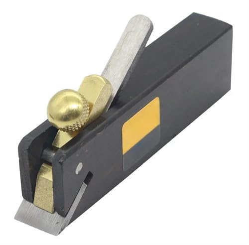 Piano manuale universale regolabile, Hand Planer Wood Ebony Body Blade 13mm Width 75x12x20mm