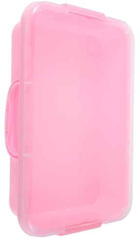 Set de Moldes de Arena Espacial de Plástico Rosa para Niños | Accesorios Incluidos, Textura Lisa y Solución de Guardado Integrada, Estilo Espacial para Actividades Sensoriales y Manuales