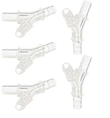 Affidabile connettore a T a forma di Y per tubo flessibile per giardino e acquario design per prestazioni di perdite (9 mm Y Tee)