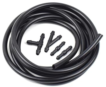 Windschutzscheibe Sprühdüse Für Benz Vito W638 Sprinter Und SsangYong Rodius MK1: 2x Universal-Scheibenwischerarm-Waschdüse Mit 2 Meter Schlauch(2m Hose)