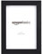 Amazon Basics Rettangolare Cornice per foto - 13 x 18 cm, Nero, Confezione da 2
