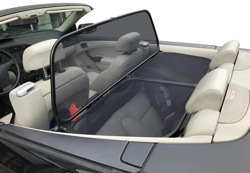 Aperta Windschott passend für Saab 9-3 (2003-2014) YS3F - Ohne Bohren - 100% Passgenau OEM Qualität Schwarz Windstop Windabweiser