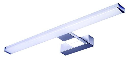 Lampara de pared LED para baño, espejos, cuadros, murales, maquillaje, etc. 15W tono de luz neutro 4000K. estilo moderno, simple y elegante. 78cm IP44 estanco