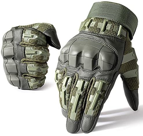 WTACTFUL Tactical Gloves Men Women, Touchscreen Reinforced Palm