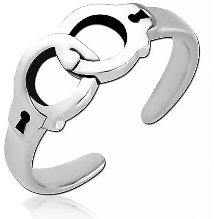 Inoki - Zehenring-Handschellen aus Stahl
