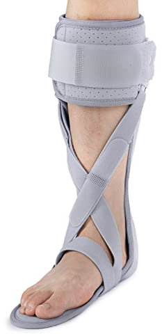 Tairibousy AFO Foot Drop Brace Ankle Foot Orthosis Medical Afo Walking with Shoes for Stroke Hemiplegia (XL-Left)