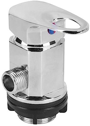 Grifo Monomando de Ducha Con Salida de 1/2 Pulgada - Mezclador Para Montaje en Superficie, Batería de Ducha, Para Motorhome